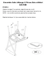 Preview for 30 page of Dorel Living DA7359 Instruction Booklet