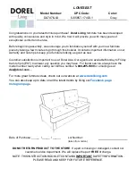 Preview for 1 page of Dorel Living DA7476-LS Assembly Instructions Manual