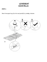 Preview for 6 page of Dorel Living DA7476-LS Assembly Instructions Manual