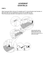 Preview for 8 page of Dorel Living DA7476-LS Assembly Instructions Manual