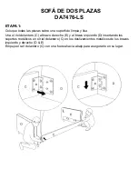 Preview for 16 page of Dorel Living DA7476-LS Assembly Instructions Manual