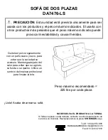 Preview for 23 page of Dorel Living DA7476-LS Assembly Instructions Manual