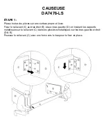 Preview for 28 page of Dorel Living DA7476-LS Assembly Instructions Manual