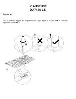 Preview for 30 page of Dorel Living DA7476-LS Assembly Instructions Manual