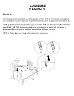 Preview for 31 page of Dorel Living DA7476-LS Assembly Instructions Manual