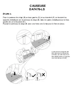 Preview for 32 page of Dorel Living DA7476-LS Assembly Instructions Manual