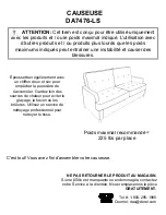 Preview for 35 page of Dorel Living DA7476-LS Assembly Instructions Manual