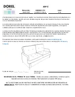 Preview for 13 page of Dorel Living DA7476-SF Instruction Booklet