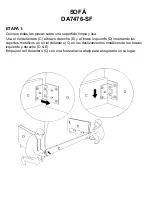 Preview for 16 page of Dorel Living DA7476-SF Instruction Booklet