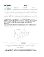 Предварительный просмотр 25 страницы Dorel Living DA7476-SF Instruction Booklet