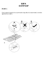 Предварительный просмотр 30 страницы Dorel Living DA7476-SF Instruction Booklet