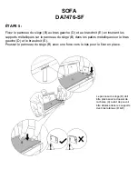 Предварительный просмотр 32 страницы Dorel Living DA7476-SF Instruction Booklet