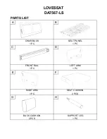 Preview for 3 page of Dorel Living DA7567-LS Instruction Booklet