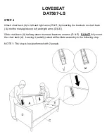 Preview for 7 page of Dorel Living DA7567-LS Instruction Booklet