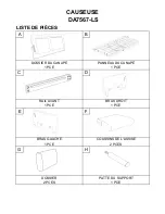 Preview for 27 page of Dorel Living DA7567-LS Instruction Booklet