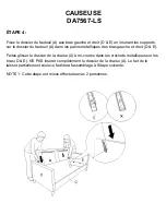 Preview for 31 page of Dorel Living DA7567-LS Instruction Booklet