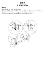 Preview for 4 page of Dorel Living DA7567SF-A Manual