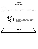 Preview for 14 page of Dorel Living DA7567SF-A Manual