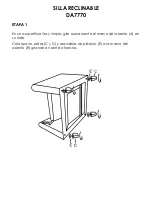 Preview for 12 page of Dorel Living DA7770 Manual