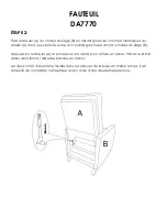 Preview for 21 page of Dorel Living DA7770 Manual