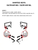 Preview for 5 page of Dorel Living DA7814SF-BG Manual