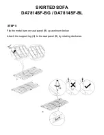 Preview for 8 page of Dorel Living DA7814SF-BG Manual