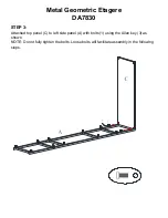 Preview for 7 page of Dorel Living DA7830 Assembly Instructions Manual