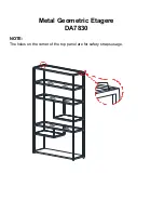 Preview for 16 page of Dorel Living DA7830 Assembly Instructions Manual