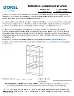 Preview for 21 page of Dorel Living DA7830 Assembly Instructions Manual