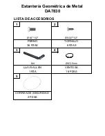 Preview for 23 page of Dorel Living DA7830 Assembly Instructions Manual