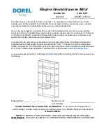 Preview for 41 page of Dorel Living DA7830 Assembly Instructions Manual