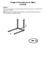 Preview for 45 page of Dorel Living DA7830 Assembly Instructions Manual