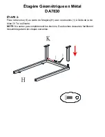 Preview for 46 page of Dorel Living DA7830 Assembly Instructions Manual