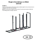 Preview for 49 page of Dorel Living DA7830 Assembly Instructions Manual