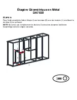 Preview for 53 page of Dorel Living DA7830 Assembly Instructions Manual