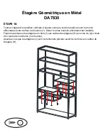 Preview for 54 page of Dorel Living DA7830 Assembly Instructions Manual