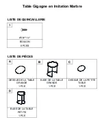 Предварительный просмотр 19 страницы Dorel Living DA7837 Manual