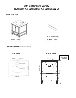 Preview for 3 page of Dorel Living DA8050-A Manual