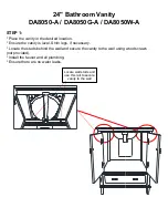 Preview for 4 page of Dorel Living DA8050-A Manual