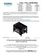 Dorel Living DA8304BK-1 Assembly Instructions Manual preview