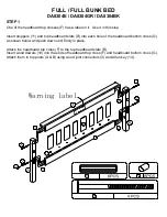 Preview for 8 page of Dorel Living DA8304BK-1 Assembly Instructions Manual