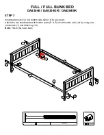 Preview for 10 page of Dorel Living DA8304BK-1 Assembly Instructions Manual