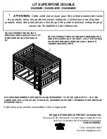 Preview for 63 page of Dorel Living DA8304BK-1 Assembly Instructions Manual