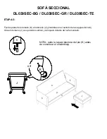 Предварительный просмотр 18 страницы Dorel Living DL039SEC-BG Instruction Booklet