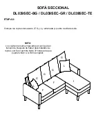 Предварительный просмотр 19 страницы Dorel Living DL039SEC-BG Instruction Booklet