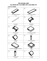 Предварительный просмотр 23 страницы Dorel Living DL039SEC-BG Instruction Booklet