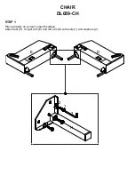 Предварительный просмотр 5 страницы Dorel Living DL059-CH Assembly