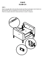 Предварительный просмотр 7 страницы Dorel Living DL059-CH Assembly