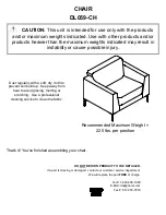 Предварительный просмотр 10 страницы Dorel Living DL059-CH Assembly