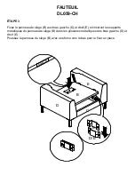 Предварительный просмотр 27 страницы Dorel Living DL059-CH Assembly